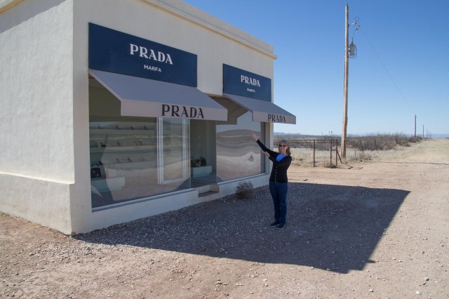 Prada Marfa art installation