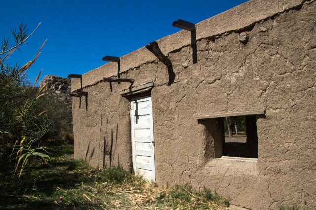 Old adobe building