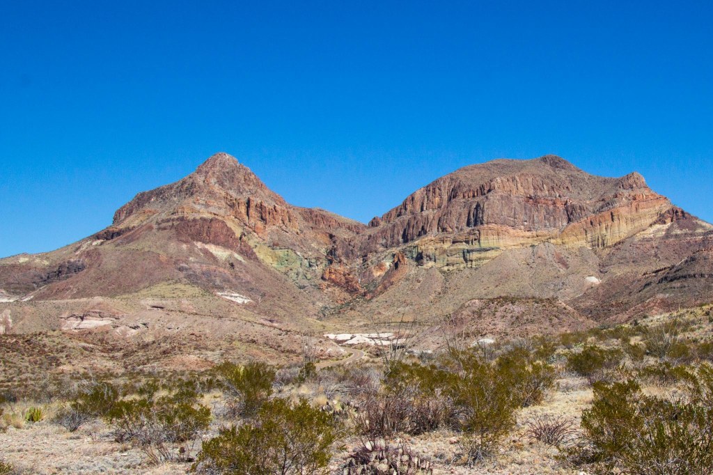 Goat Mountain and desert