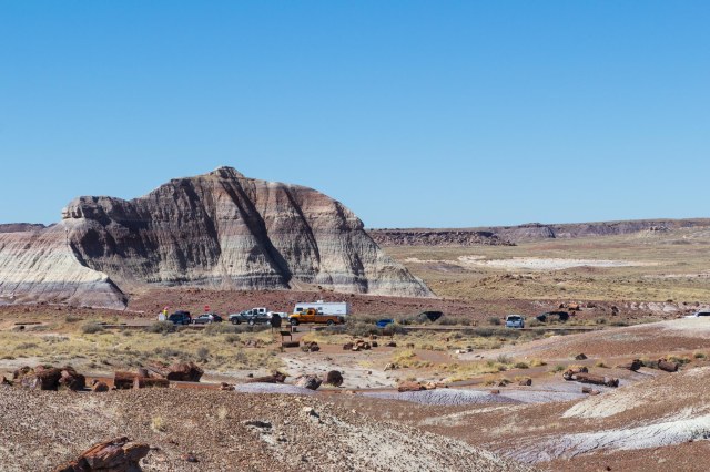 Martha's Butte at Petrified Forest