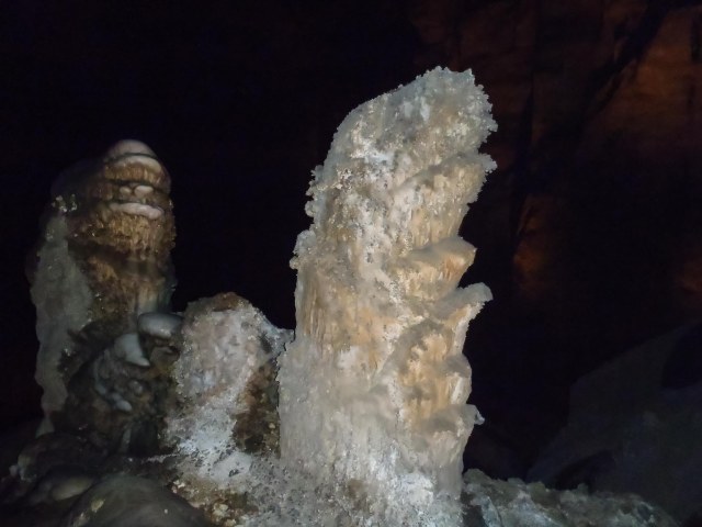 Stalagmite formations