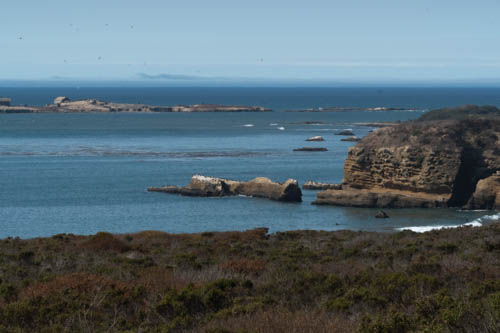 Coastline with islands