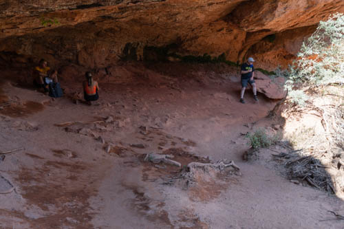 View of canyon opening