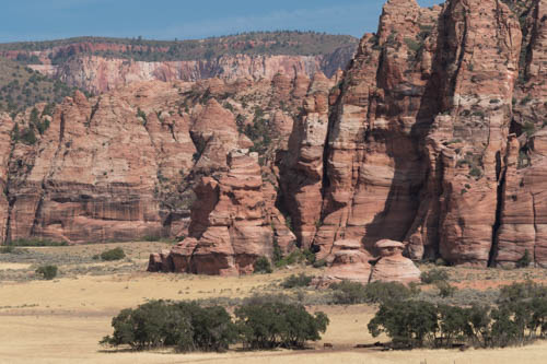 Closer look at rock formations